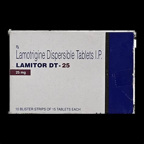 LAMITOR DT 25MG TABLET 15'S Price, Uses, Side Effects & Substitutes ...