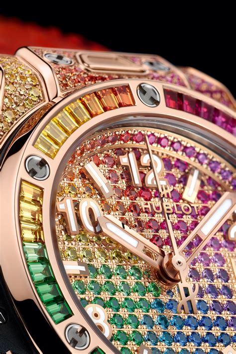 Big Bang One Click King Gold Rainbow 33 mm | Hublot