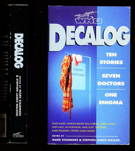 Buy Decalog (New Doctor Who Adventures) Book Online at Low Prices in ...