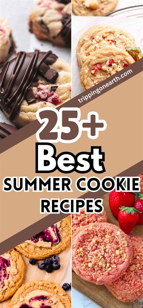 25+ Best Summer Cookie Recipes For Random Snack Attacks - Tripping on Earth