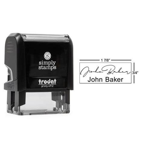 Image result for Custom Signature Stamp