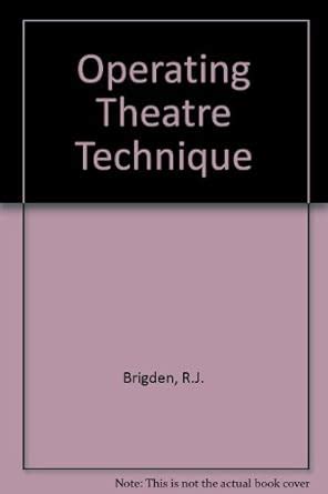 Buy Operating Theatre Technique Book Online at Low Prices in India ...