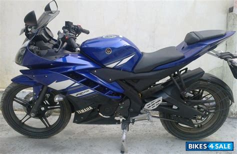 Used 2012 model Yamaha YZF R15 V2 for sale in Chennai. ID 115586. Blue ...