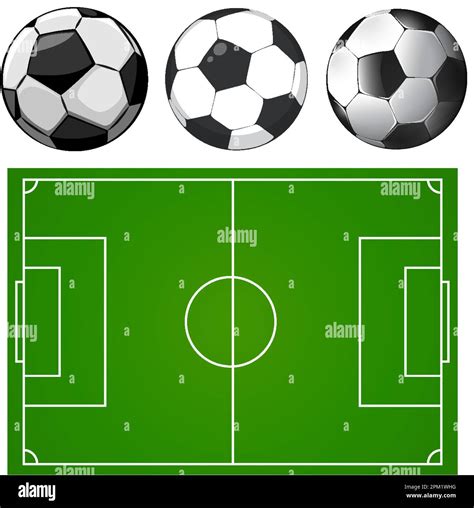 Vector File Image of Football Pitch 的图像结果