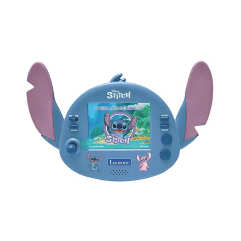Lexibook Disney Stitch - Compact Portable Cyber Arcade Console, 50 ...