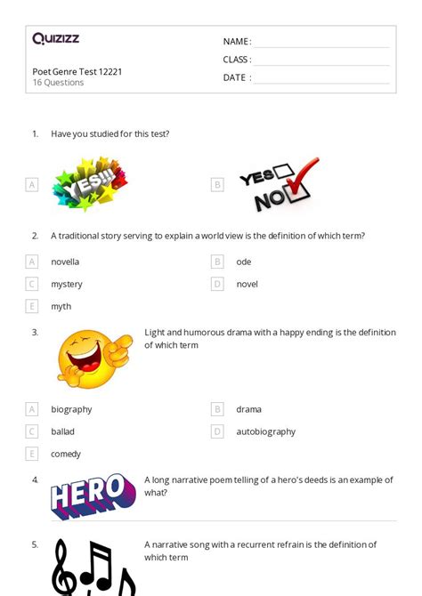 Printable Folktales Worksheets for Class 8 | Quizizz