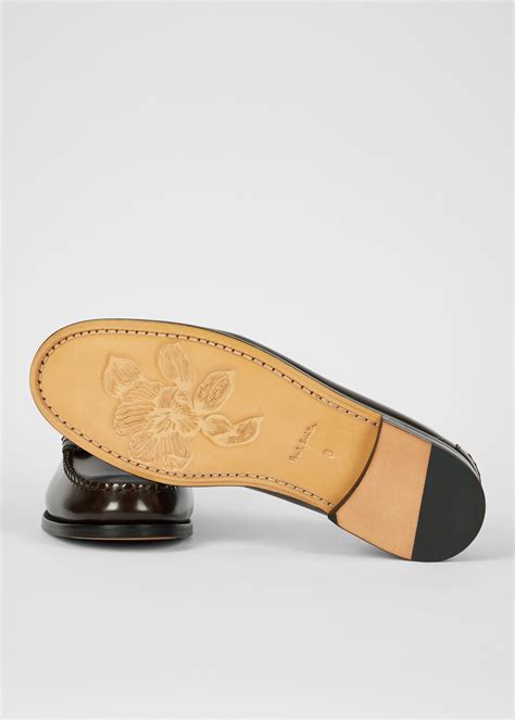 Men's Dark Brown Leather 'Lido' Loafers