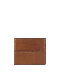 Buy Da Milano Genuine Leather Brown Bifold Mens Wallet with Multicard ...