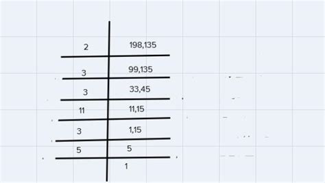 Find the LCM of using the short division method a)198, 135 b)108, 54 ...