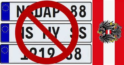 Austria Puts Ban on Neo Nazi Number Plates | War History Online