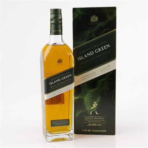 J.Walker Island Green 1l 43% | ExcaliburShop