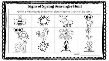 Image result for KS1 Signs of Spring