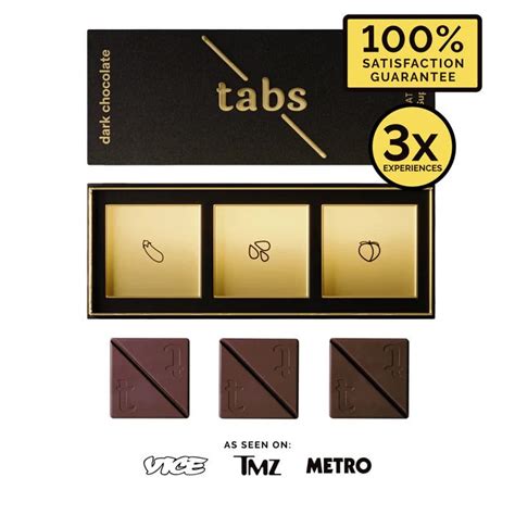 Premium Dark Chocolate for a Mood-Boosting Treat | Tabs Chocolate