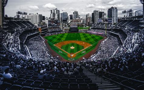 Download wallpaper 3840x2400 stadium, stands, baseball, match, field ...