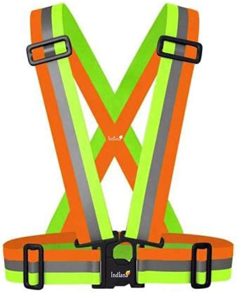Indiana Protective Safety Reflective Vest Belt Jacket with High ...
