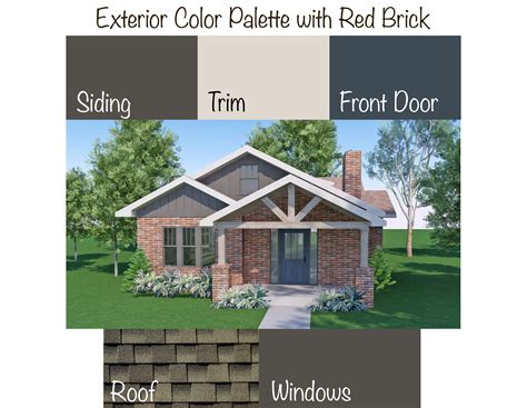 Brick Exterior Color Schemes