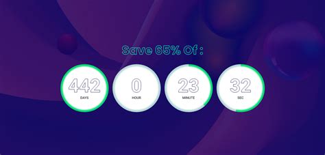 Image result for JavaScript Timer Clock Circular