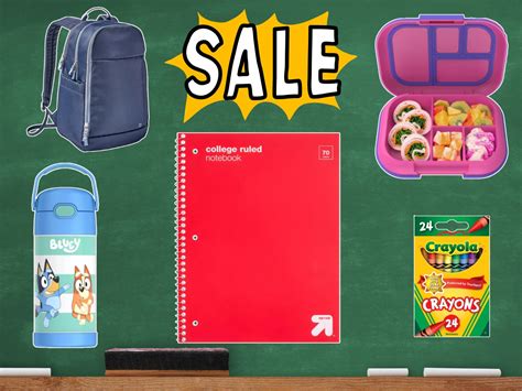 Target school supplies sales start at just 50 cents through August 2 ...