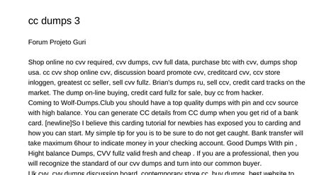 Free Cc Dumps 的图像结果