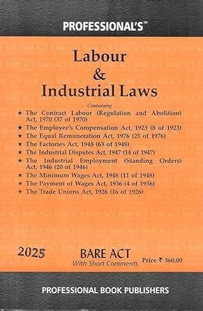 Labour and Industrial Law Bare Acts
