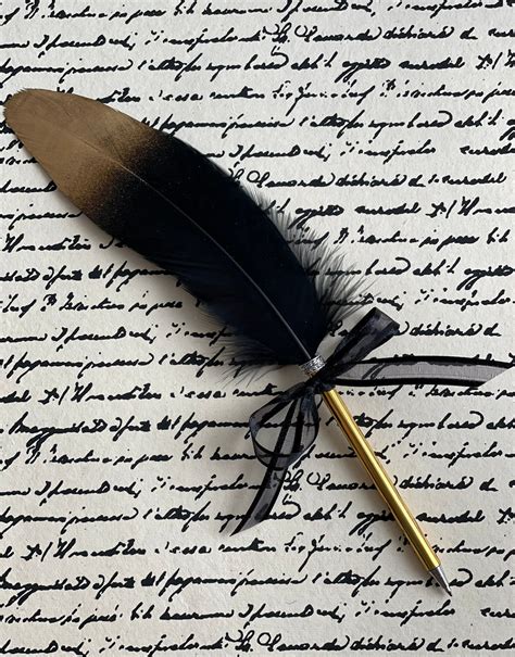 Quill Pen / Feather Pen / Dark Academia / Wizards Office Collection ...