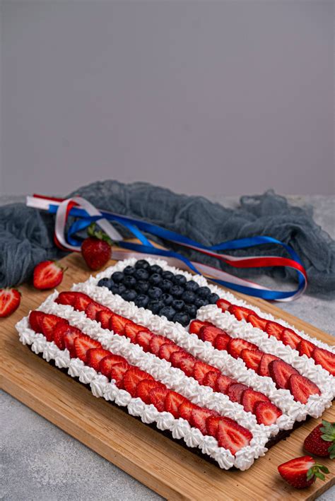 American Flag Cake