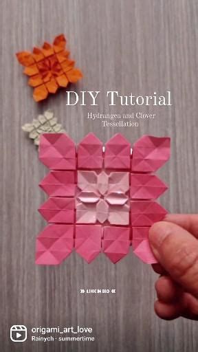 Image result for Origami Tutorial Hydrangea