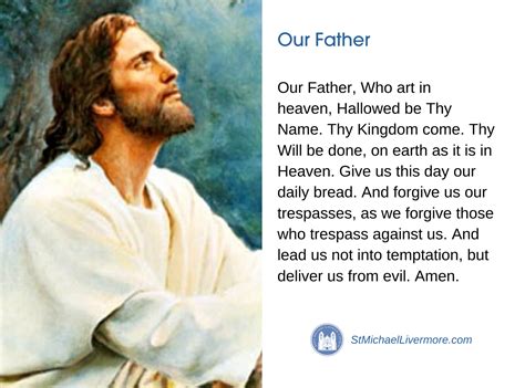 Free Printable Our Father Prayer