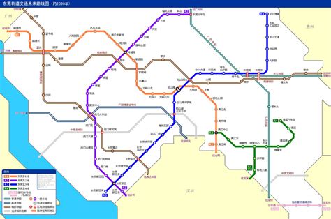 东莞轨道交通线路图（2030+） - 知乎