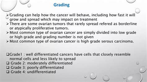 Ovarian cancer 1 | PPTX