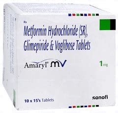 Amaryl Mv 1mg Tablet 15: Uses, Side Effects, Price & Substitutes