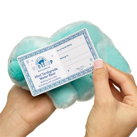 Mini Beans® Mint Tardigrade Water Bear Plush | Build-A-Bear®