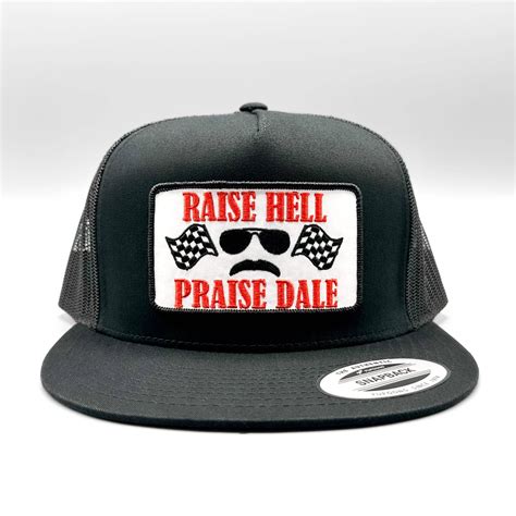 Raise Hell Praise Dale Earnhardt Nascar Trucker | American Fire Brigade