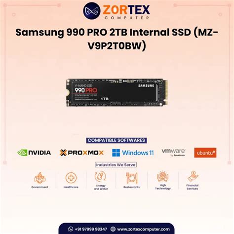 Samsung 990 PRO 2TB Internal SSD (MZ-V9P2T0BW)