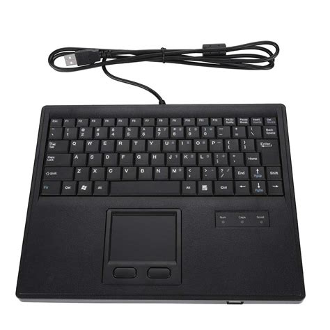 Buy Yencoly Touchpad Keyboard USB, 10in Scirrors Foot Keys Wired ...