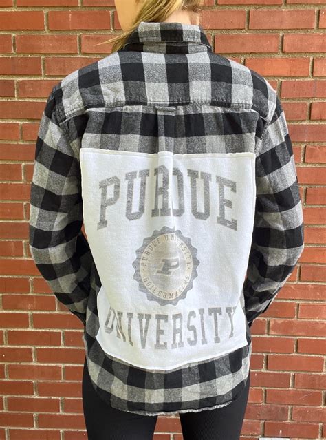 Purdue University Adult Flannel Shirt | Unisex Purdue Flannel | Purdue ...