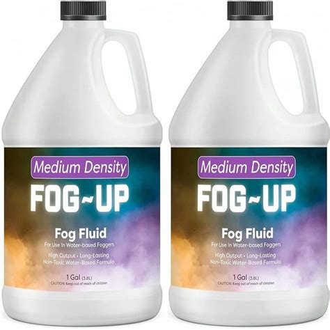 Medium Density Fog - Extremely Long Lasting, High Output Odorless-Based ...