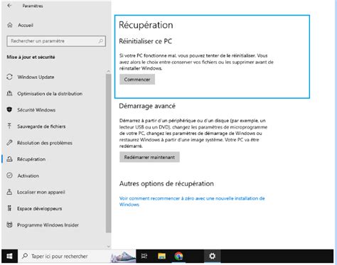 Image result for Comment Reinitialiser Configuration PC