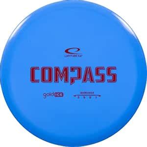 Latitude 64 Gold Ice Compass Midrange Golf Disc [Colors Will Vary ...