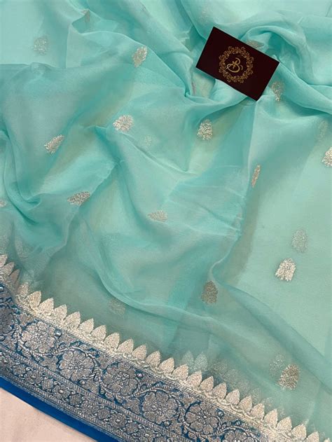 Chiffon Sarees - Aura Benaras