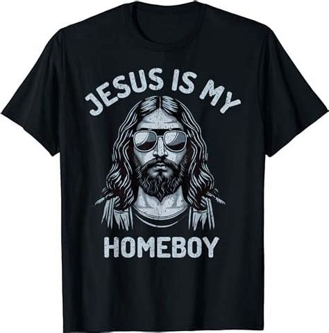 Vintage Jesus Is My Homeboy Jesus Christ T-Shirt - Walmart.com