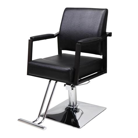 Buy Hommoo Barber Chair, Leather Sponge Adjustable Beauty Salon Chair ...