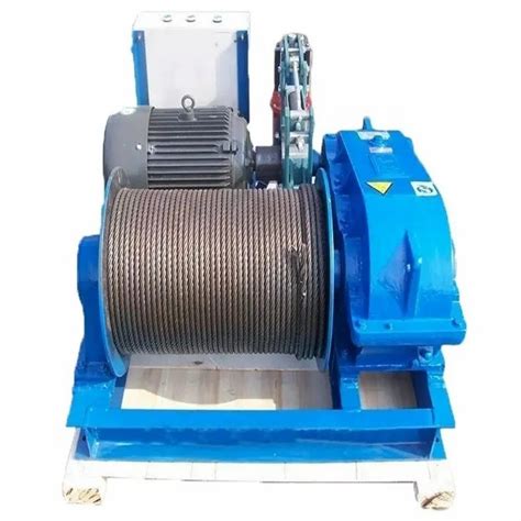 Electric Winch - Hydraulic Diesel operated Winch Machine. Trader ...