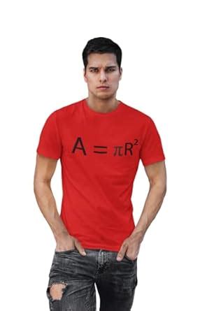 RUSHAAN A=πR2 - Clothes for Mathematics Lover - Suitable for Math Lover ...