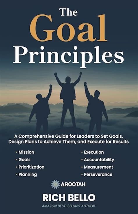 The Goal Principles: A Comprehensive Guide for Leaders to Set Goals ...