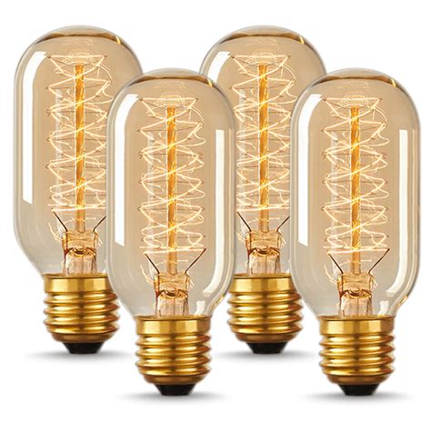 DORESshop Vintage Edison Bulbs 40 Watt, Incandescent Light Bulbs, T45 ...