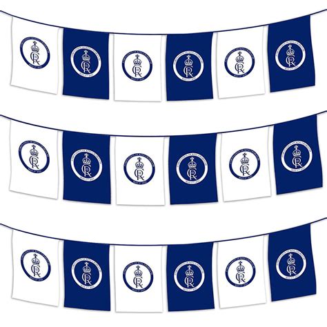 10M King Charles III Union Jack Bunting Flag | Ubuy India