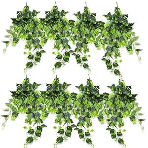 Buy aavana greens Artificial Creeper Hanging Bushes Green Color (AM-AGC ...