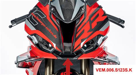 Carbon fairing middle part for BMW S1000RR (2023- ) | Motorcycle ...