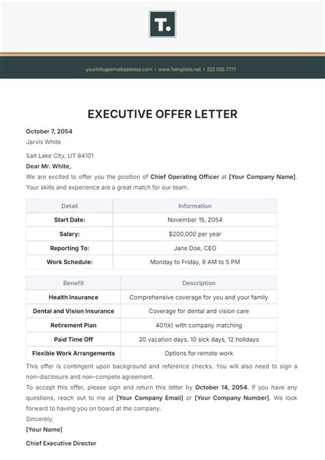 Offer Letter 的图像结果